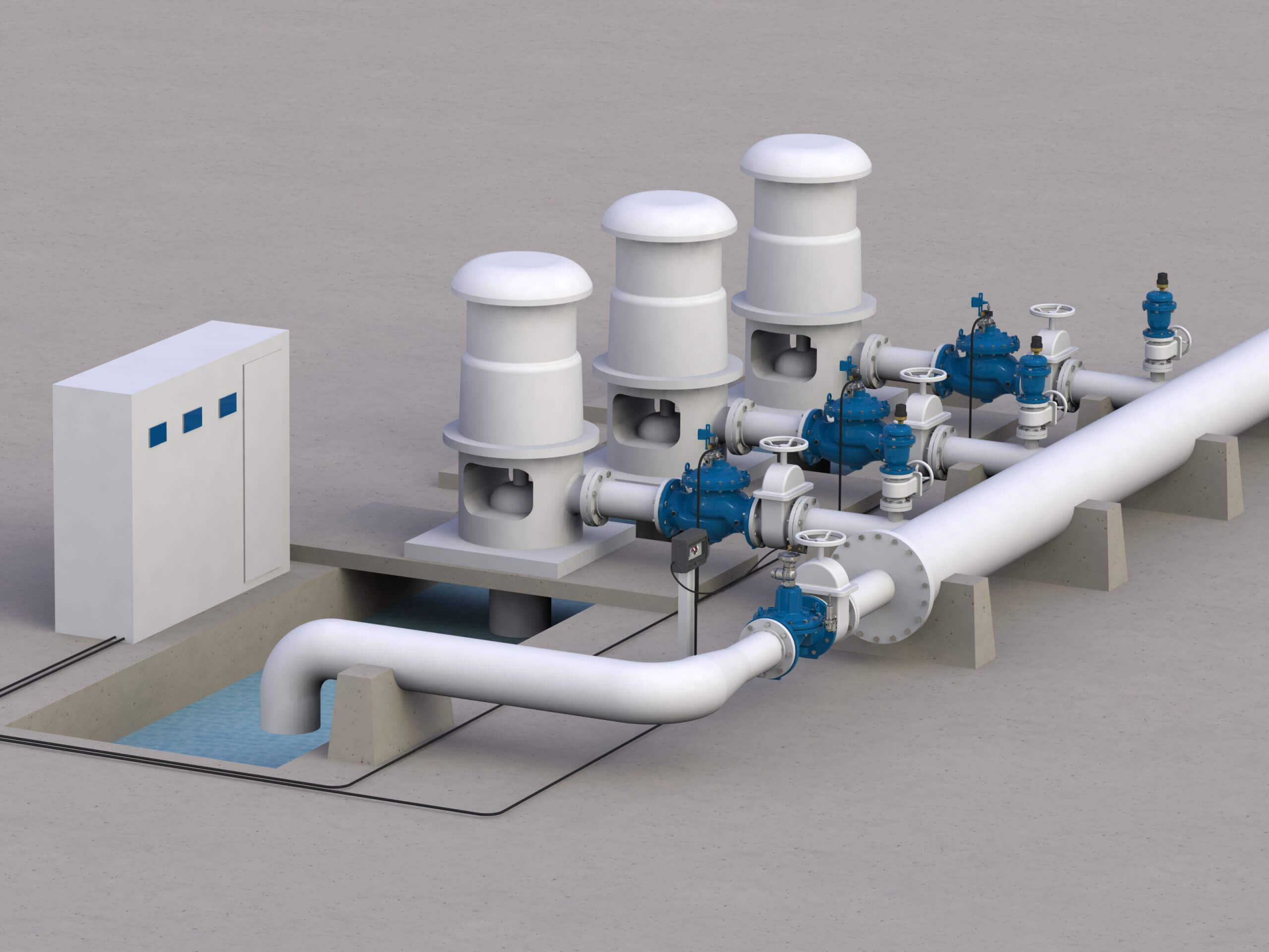 REEL Surge-anticipating Valve, Electric Activation