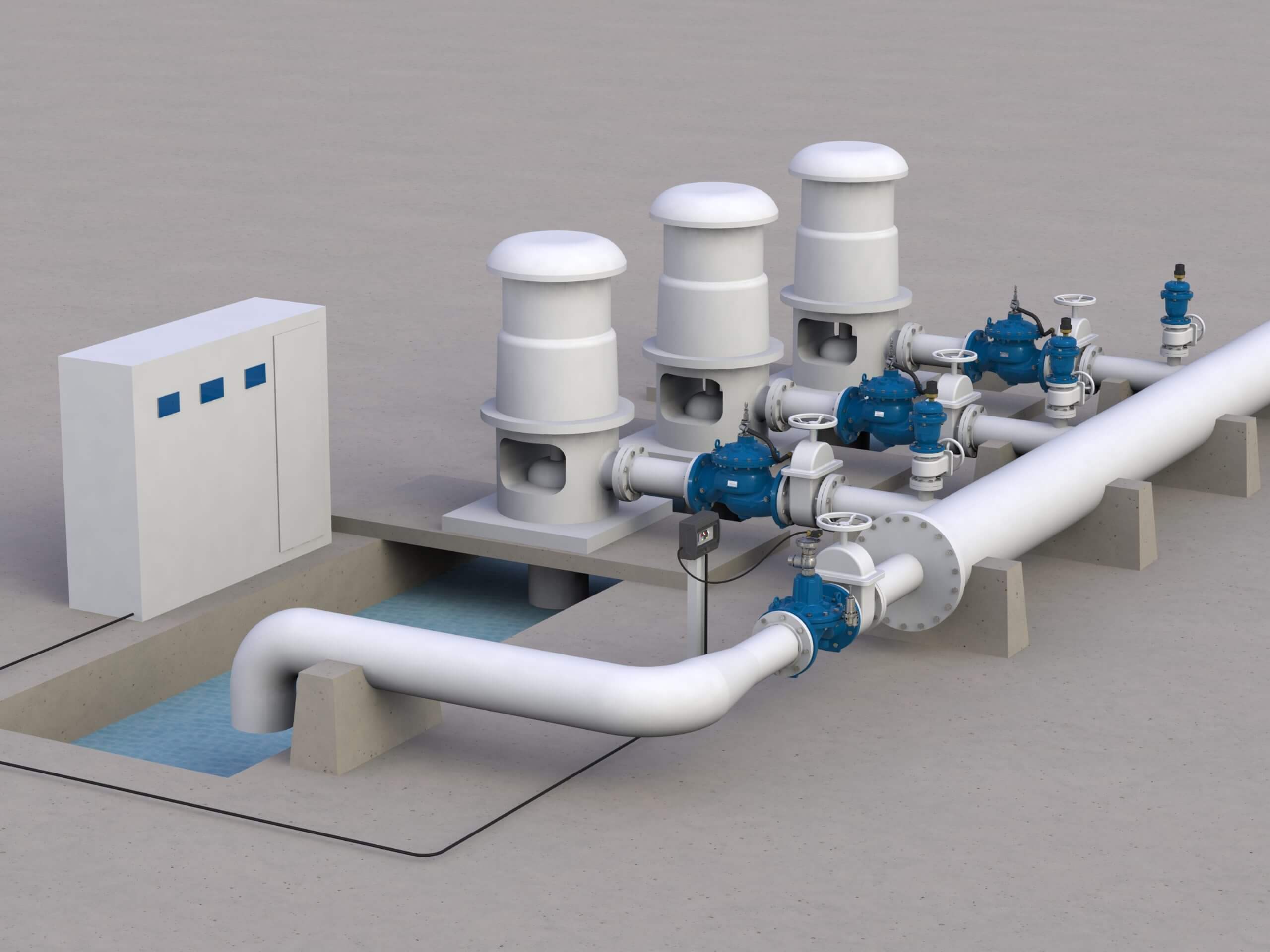 NS – Closure Speed Control & Non-return Valve