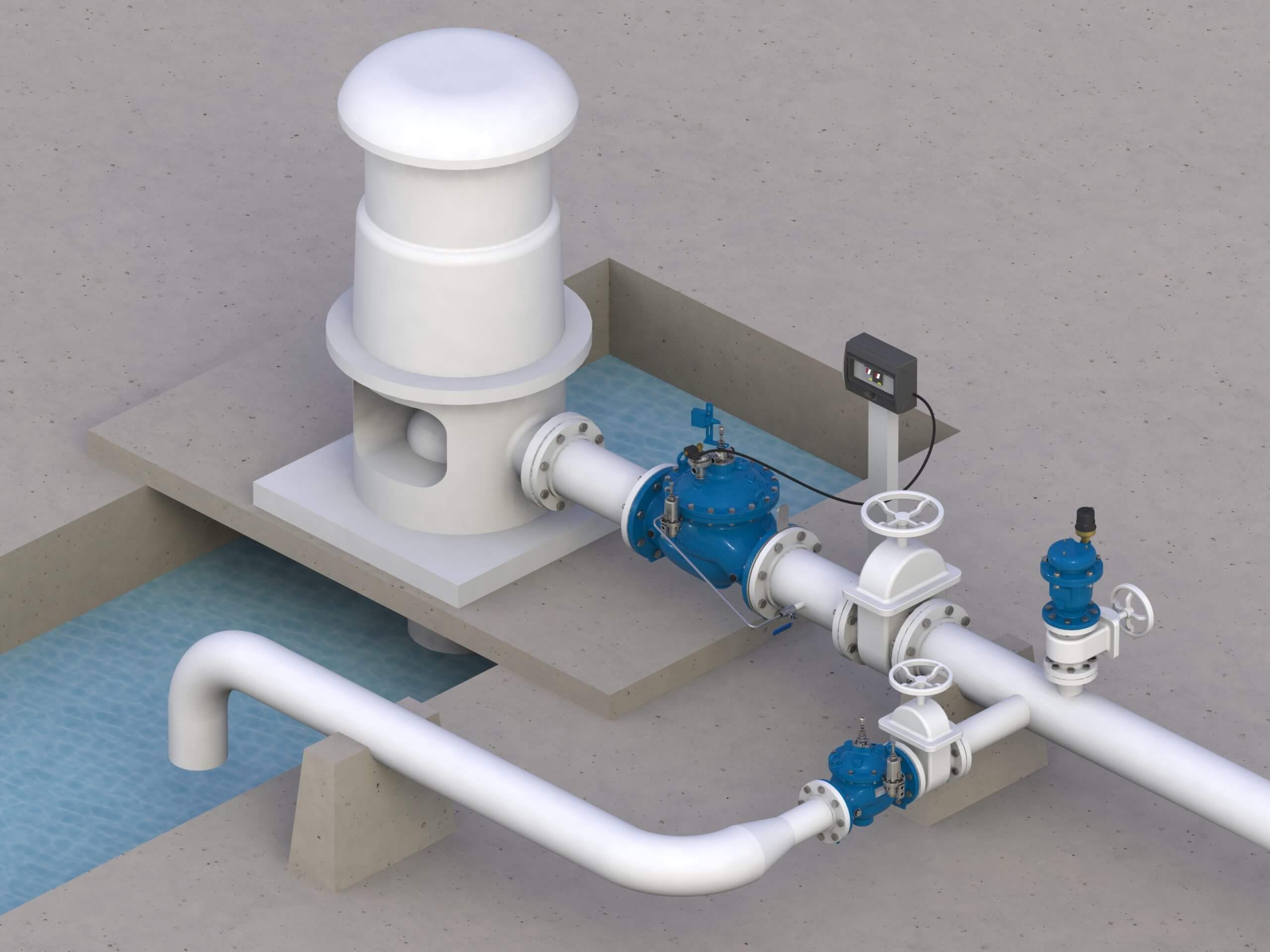 DI – Pressure Differential Sustaining Valve