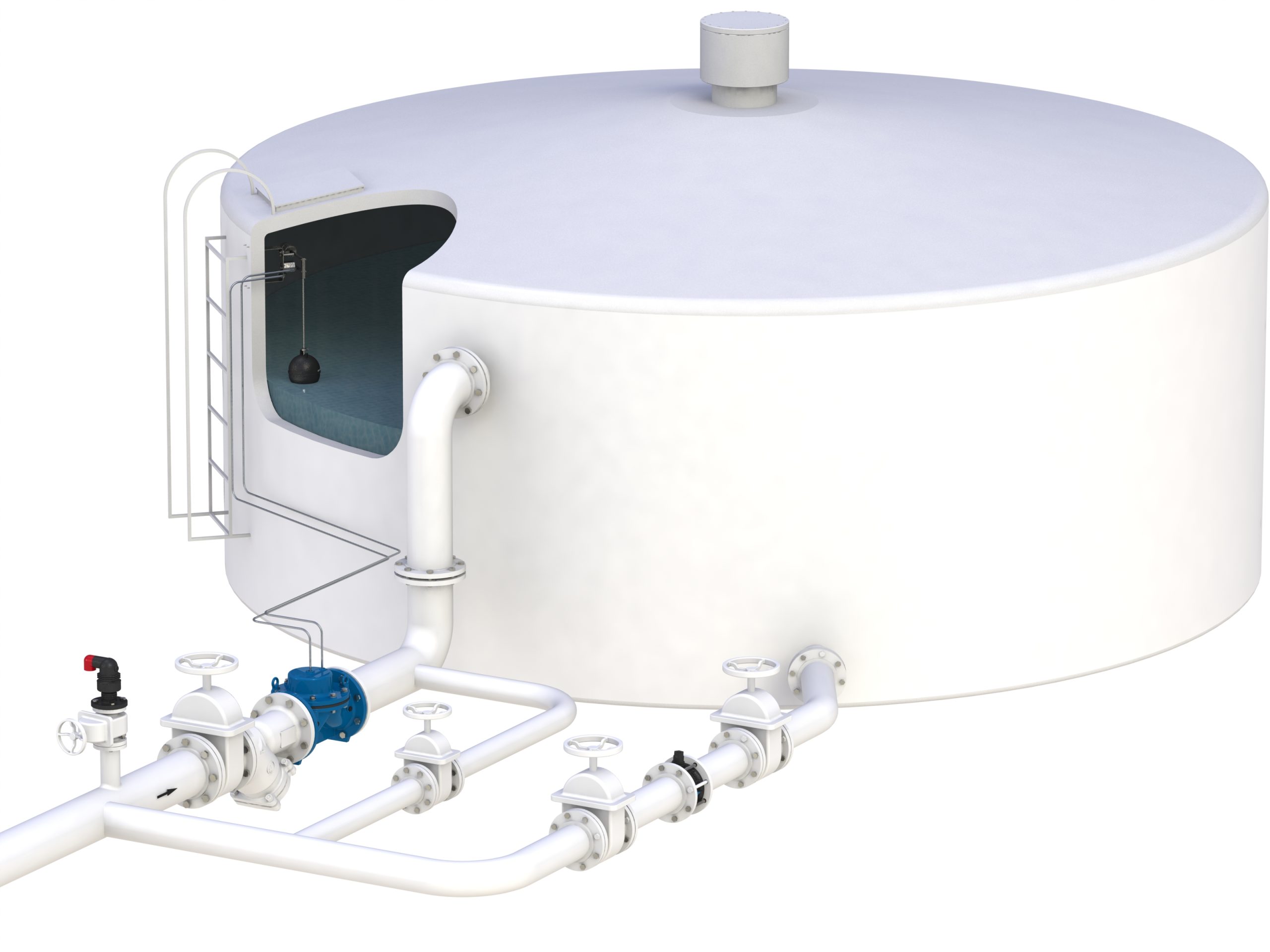 S 100 IR TR FLDI 0 8'' App iom typical installation