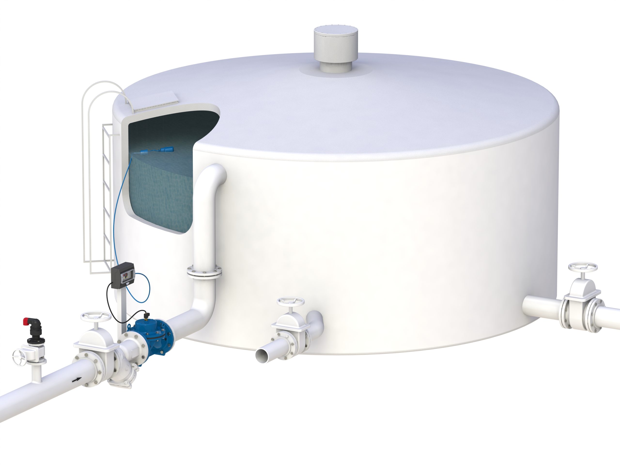 S 100 IR TR FLEL 0 8'' App iom typical installation