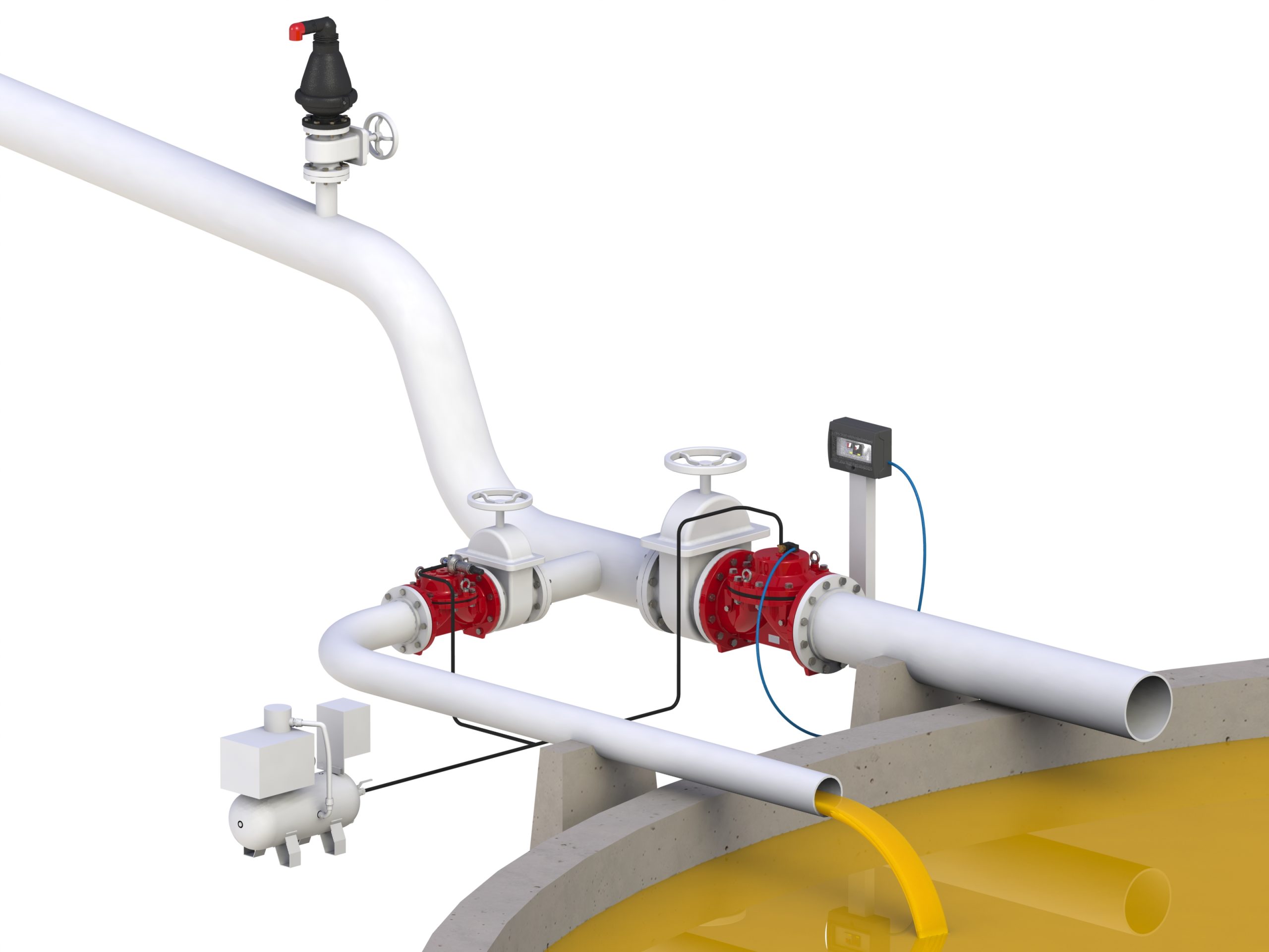 Wastewater PS Typical installation