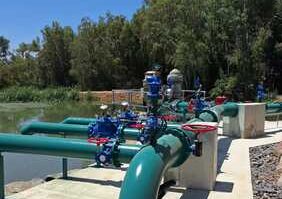 Snir Irrigation pumping station project